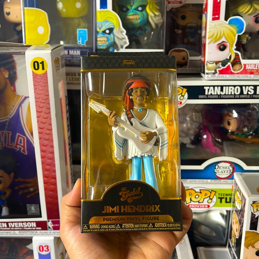 Jimi Hendrix Funko Pop [GOLD]